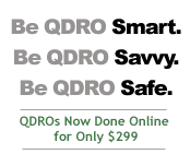 QDROs Now Done Online for Only $299